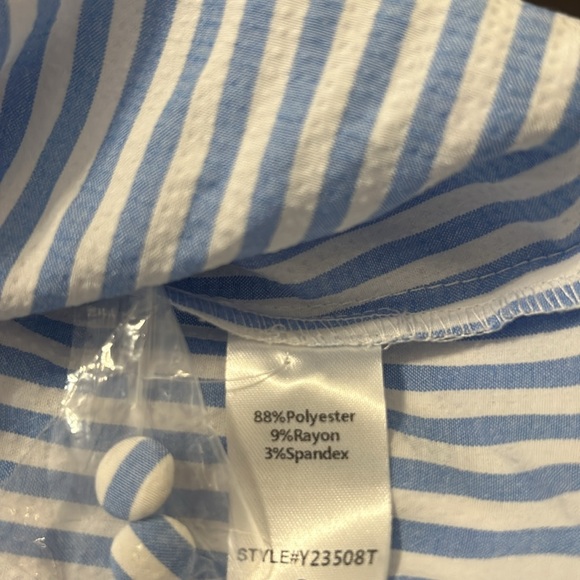 Blue Stripe Selena Blouse
POMANDER PLACE - Picture 8 of 11